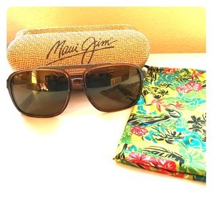 Dark Brown Classic Maui Jim Sunglasses